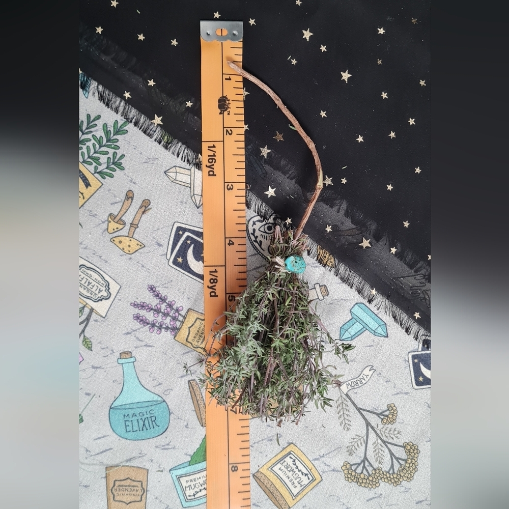 Mini Lemon Thyme Besom Broom - Picture 5 of 5